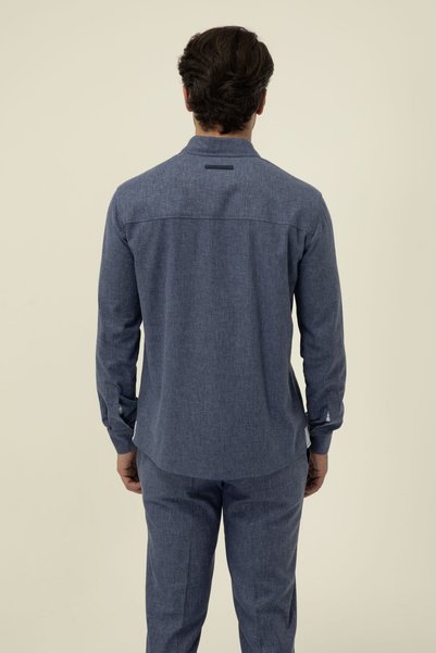 Andrea Nicolotti Blue Shirt M13-1-Xl