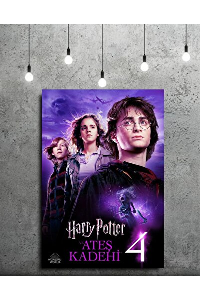 icase Harry Potter Film Poster Serisi Dekor Konsept Tablo MDF Baskı