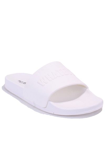 FLY SOFT S263075 Λευκές καθημερινές ορθοπεδικές ανδρικές αθλητικές παντόφλες