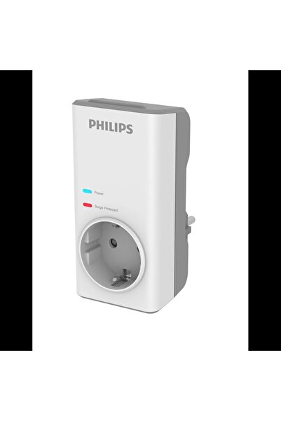 Philips Phılıps Chp7010w/10, Tekli, Akım Korumalı Priz, 1140 Joules, (beyaz)