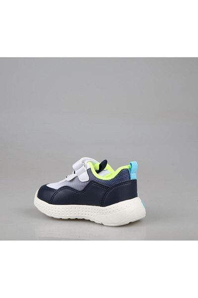 pepino 1905 Navy Blue Yellow Kids Sneakers
