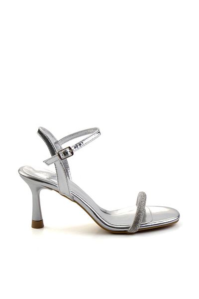 Bambi Women's Lame Mirror Sandals K 05527012039