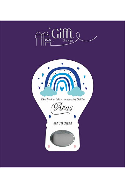 giftshoppi 50 قطعة مغناطيس فتاحة للأطفال حديثي الولادة بألوان قوس قزح