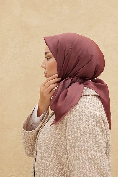 Silk Home Απλό γυαλιστερό κασκόλ 75006-46