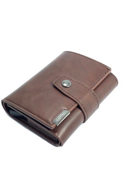 Classic Milano RFID Blocking Faux Leather Wallet for Men and Women, Automatic Card Holder Men's Wallet