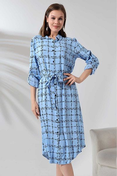 COCOCİX Copy - Patterned Tunic Dress