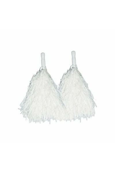 My Paper Craft 23 April White Glitter Pompon Is a Full-Weight Material Weighing about 30 G. There Are 2 Pieces of Goods
