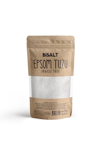 Bisalt Epsom Tuzu (İngiliz Tuzu) - Doğal Banyo ve Ayak Bakım Tuzu 250g