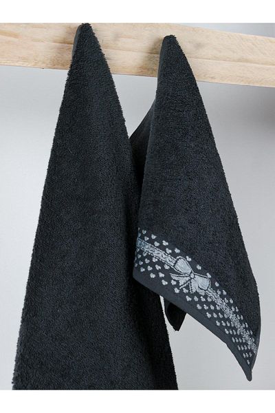 Ender Home Love Hand & Face Towel – Σετ 2, 100% βαμβάκι