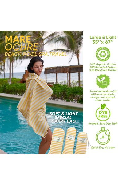 Panku Bizu Design Store Mare Ochre Organic Cotton Eco-Friendly Yellow Loincloth