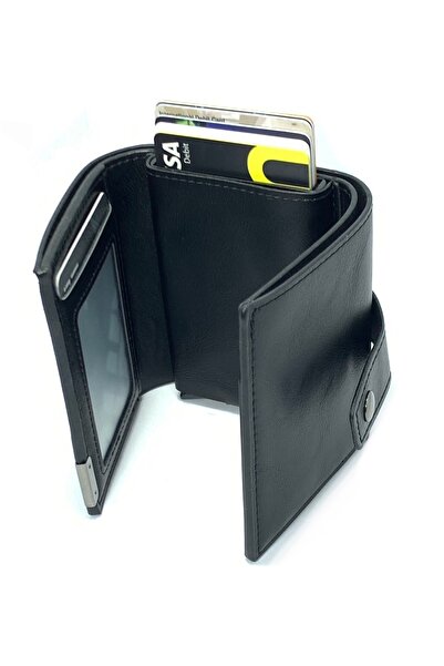 Classic Milano RFID Blocking Faux Leather Wallet for Men and Women, Automatic Card Holder Men's Wallet