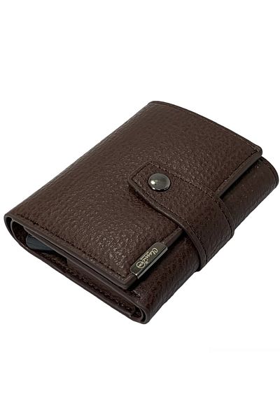 Classic Milano RFID Blocking Faux Leather Wallet for Men and Women, Automatic Card Holder Men's Wallet