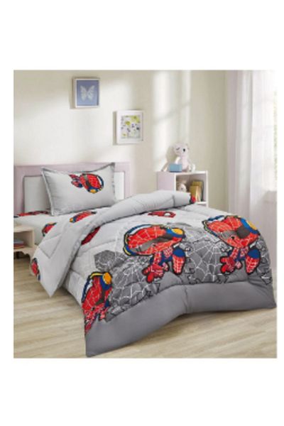 mingle 3-Piece Microfiber Duvet Cover Set, Single Size, 160x210 cm, Multicolor