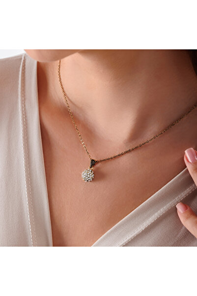 Atelier LEO Handmade Jewellery MİSTİK KÜRE BAKIR EL YAPIMI KRİSTAL TAŞLI KARA...