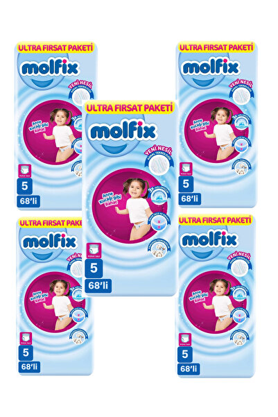 Molfix Külot Bebek Bezi 5 Numara 340'lı