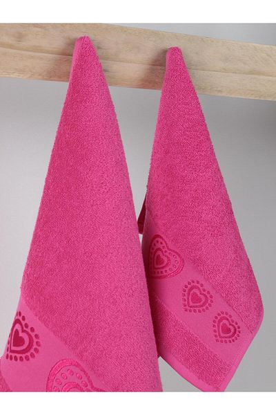 Ender Home Love Hand & Face Towel – Σετ 2, 100% βαμβάκι