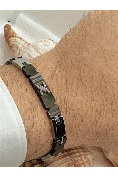 Daniel Klein Steel men's bracelet