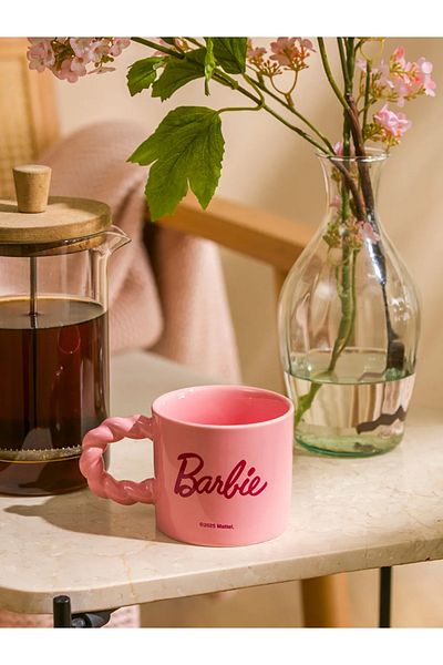 LC Waikiki Lcw Home Pink Printed Porcelain Mug 320 ml