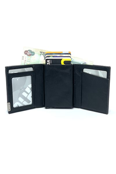 Classic Milano RFID Blocking Faux Leather Wallet for Men and Women, Automatic Card Holder Men's Wallet