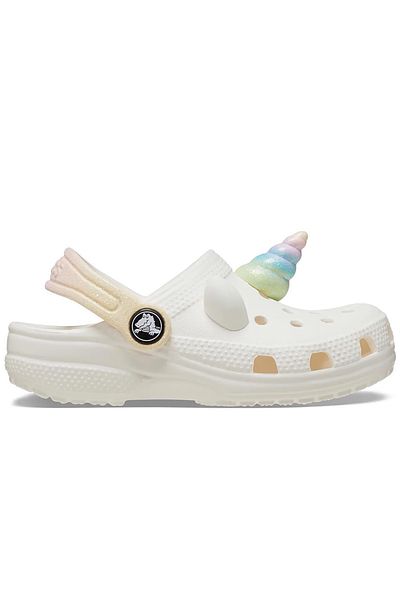 Crocs Παντόφλες Unisex Rainbow Unicorn με χρώμα