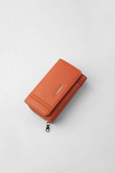 CENGİZ PAKEL Cengiz Pakel Medium Size Women's Zippered Paper Money Compartment Wallet