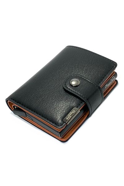 Classic Milano RFID Blocking Faux Leather Wallet for Men and Women, Automatic Card Holder Men's Wallet