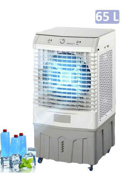 Cady One Desert cooler and air conditioner equipped with a large water tank with a capacity of 65 liters