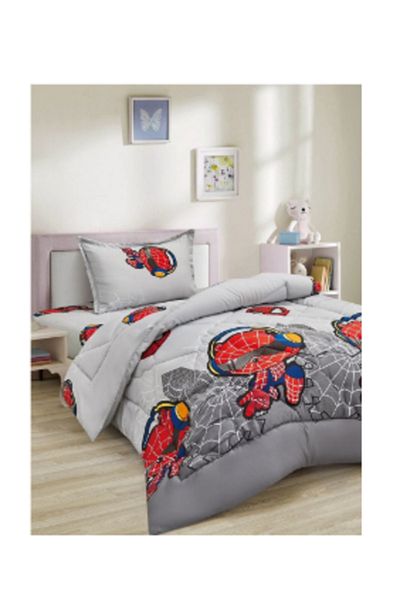 mingle 3-Piece Microfiber Duvet Cover Set, Single Size, 160x210 cm, Multicolor