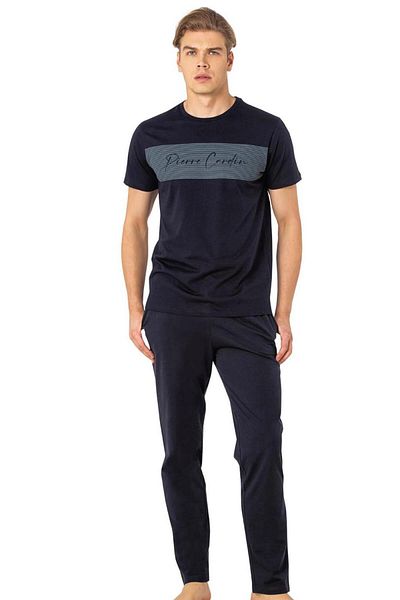 Pierre Cardin New Season Men's Pajama Suit, 100% Cotton