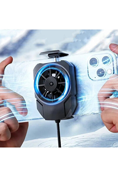 EXENAR Gaming Cep Telefon Hava Soğutma Fanı Radyatör Soğutucu İos Android Pub...