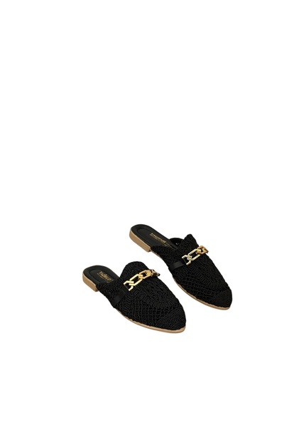 Shoes Önü Kapalı Hasır Terlik
