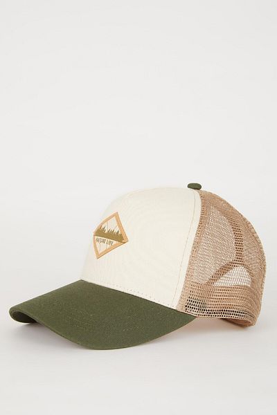 DeFacto Men's Label Printed Jean Baseball Basketball Cap B7994Ax24Sm