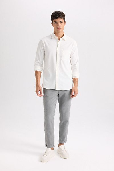 DeFacto Pocketed Jogger Trousers - Crinkle Skinny Leg D3803Ax24Au