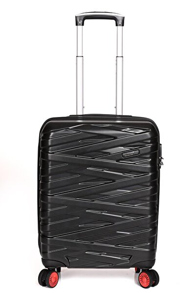 ÇÇS Ççs 4 Tekerlekli Unisex Kabin Boy Valiz Siyah