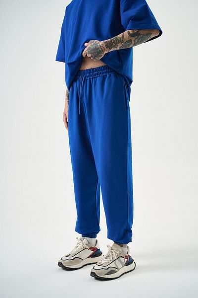 Respire Pantaloni de sport de jogging de bază pentru bărbați Saks