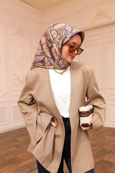 Silk Home Μεταξωτό κασκόλ Twill 11456-08