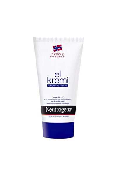 Neutrogena Renksiz Norveç Formülü El Kremi Parfümlü 75 Ml