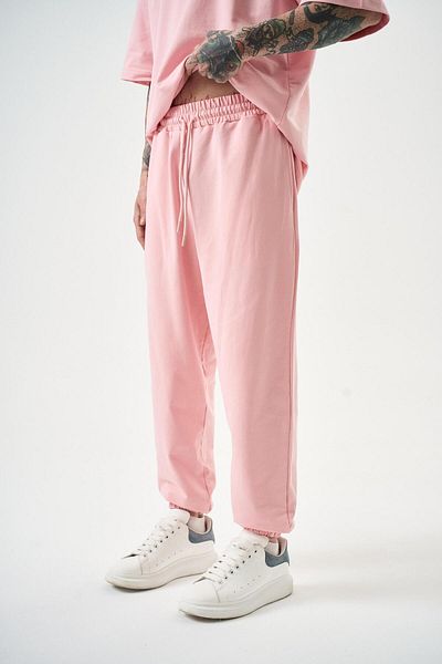 Respire Ανδρικό Basic Jogger Sweatpants Salmon