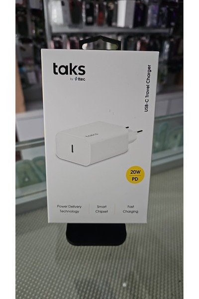 Ttec TAKS 20W PD USB-C TREVEL ŞARJ ALETİ adaptör başlık Model no.5TP01B