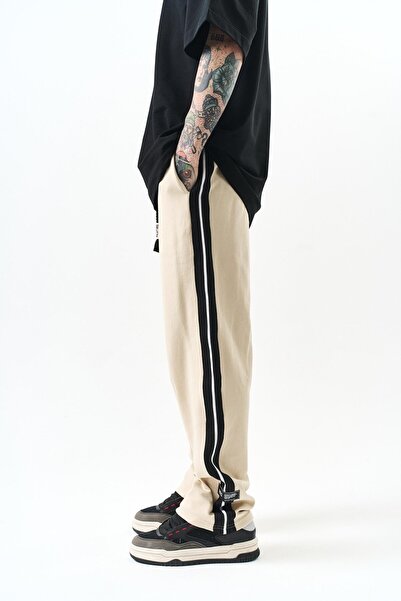 Respire Ανδρική φόρμα Interlock Baggy - Μπεζ