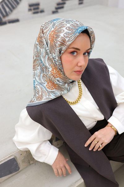 Silk Home Μεταξωτό κασκόλ Twill 11458-09