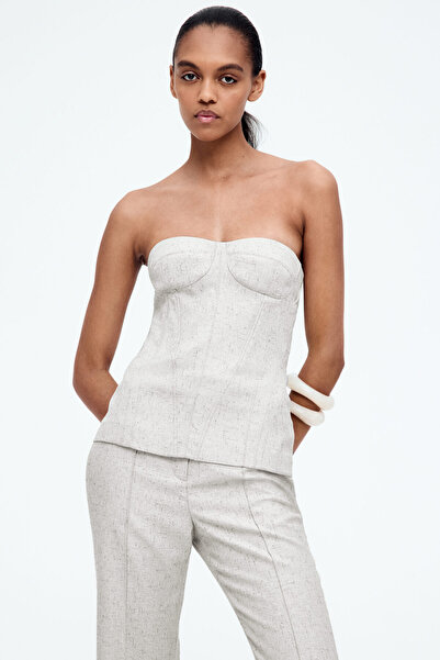 H&M Gabardin Büstiyer Üst