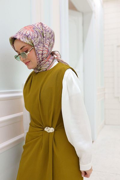 Silk Home Μεταξωτό κασκόλ Twill 11458-33