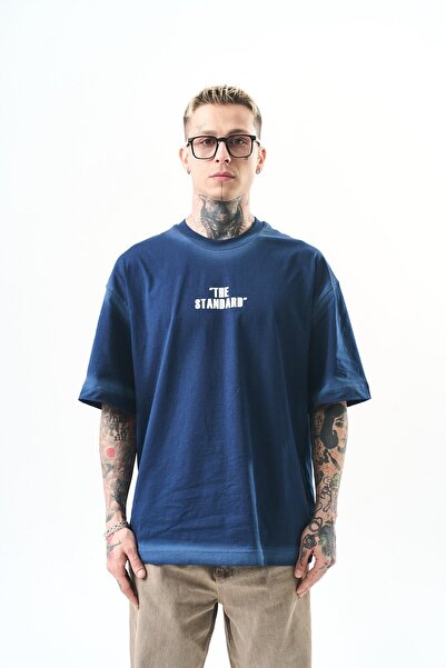 Respire Чоловіча футболка Oversize Indigo The Standard з принтом