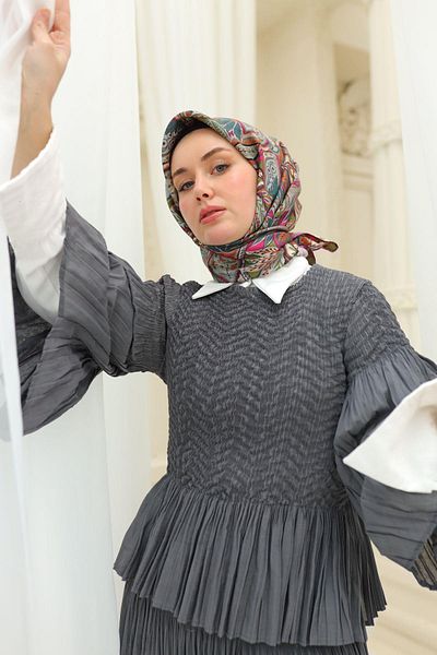 Silk Home Μεταξωτό κασκόλ Twill 11456-15