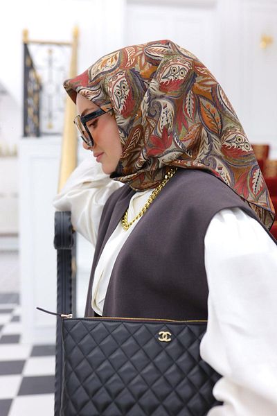 Silk Home وشاح حرير تويل 11456-25