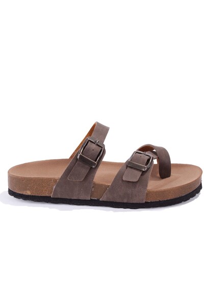 FLY SOFT S042031 Γυναικείες αθλητικές παντόφλες Mink Daily Orthopedic Flip Flops