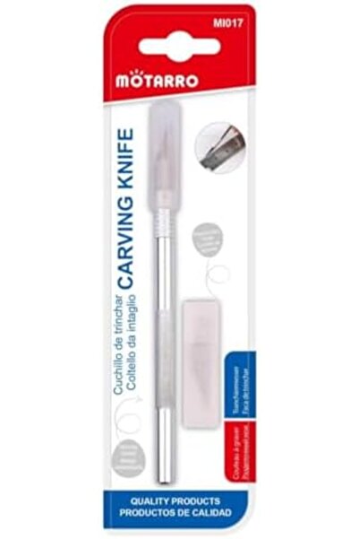 MOTARRO مجموعة سكاكين النحت - سكين هواية دقيق مع شفرات قابلة للاستبدال لنحت ا...
