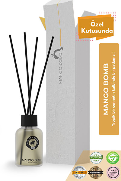 CSScompany Oda Kokusu Mango Bomb Çubuklu Oda Kokusu | Bambu Koku Atelier Coll...