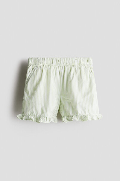H&M Fırfırlı ve Pamuklu Şort